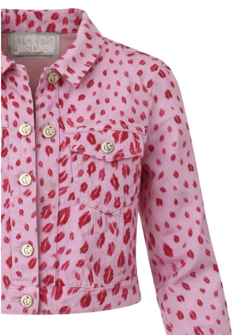 Giubbino con stampa JUST CAVALLI KIDS | JGP26028GBSHPINK KISS